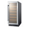 Summit Appliance Summit 15-inch 33 Bottle Single Zone ...