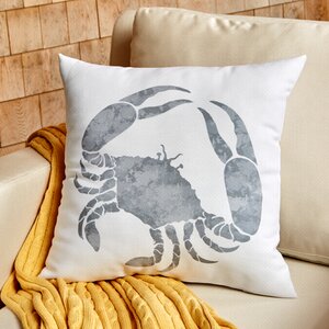 Crab Walk Outdoor Pillow