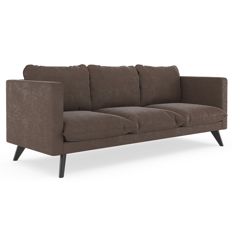 Corrigan Studio Cowgill Micro Suede Sofa Wayfair