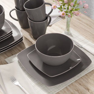 Dinnerware You Ll Love Wayfair Onique Glossy 16 Piece Dinnerware Set Service For 4