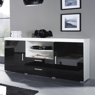Modern Contemporary High Gloss Dresser Allmodern Quickview