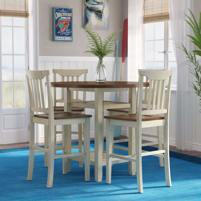 Breakwater Bay Eastep 5 Piece Counter Height Breakfast Nook Dining Eastep 5 Piece Counter Height Breakfast Nook Dining Set