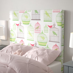 Twin Platform Bed No Headboard Wayfair Feltonville Flight Of Fancy Twin Upholstered Panel Headboard