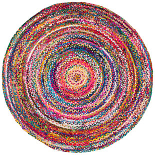 7 8 Braided Rugs You Ll Love Wayfair Kistler Hand Braided Multi Area Rug