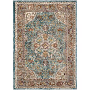 Andy Blue Area Rug