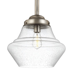 Varun 1 LED Integrated Bulb 14W Schoolhouse Pendant