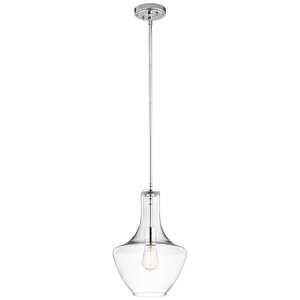 Everly 1-Light Schoolhouse Pendant