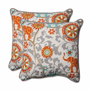 Hardy Outdoor Throw Pillow (Set of 2)