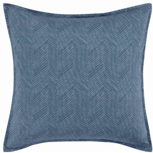 Blue Velvet Euro Sham Wayfair Hanako Euro Sham