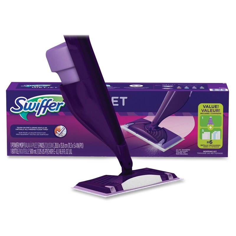 Proctor & Gamble Swiffer WetJet Starter Mop Kit & Reviews | Wayfair