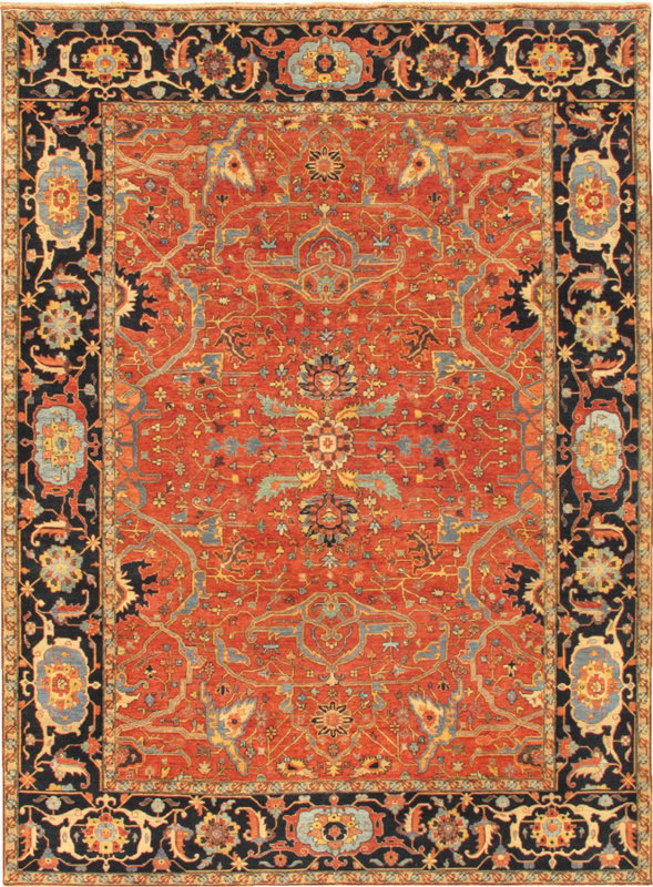 Pasargad Ferehan HandKnotted Wool Oriental Area Rug & Reviews Wayfair