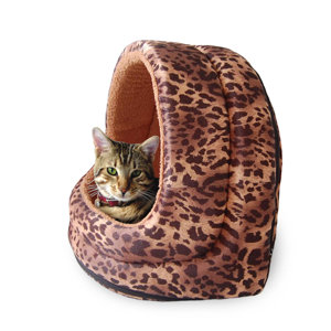 Furry Canopy Cave Cat Bed I