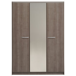 One Door Wardrobe Wayfair Spraggins 3 Door Wardrobe Armoire
