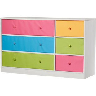 Modern Kids Dressers Allmodern Brooke 6 Drawer Double Dresser