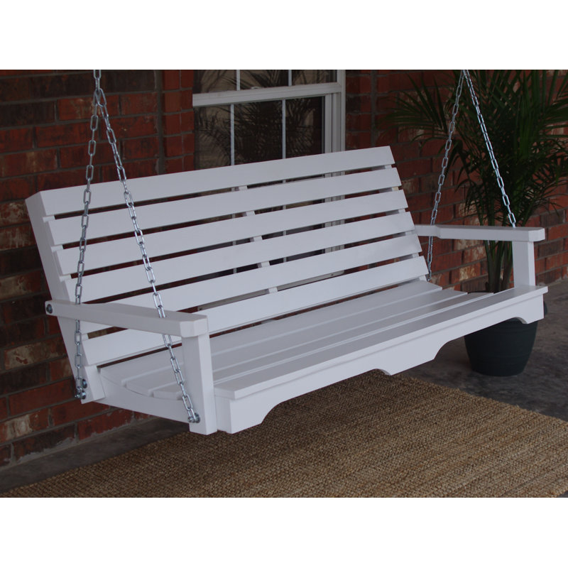 August Grove Bisantz Country Style Porch Swing Wayfair
