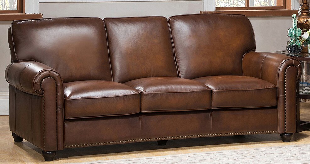 Lexington 3 Piece Leather Living Room Set