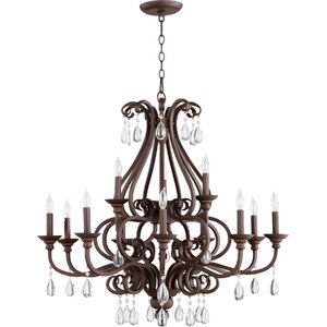 Anders 12-Light Candle-Style Chandelier
