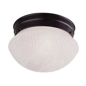 2-Light Flush Mount