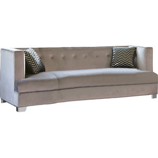 Modern Contemporary Curved Back Sofa Allmodern Dodsworth Sofa