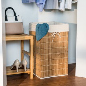 Square Wicker Laundry Hamper