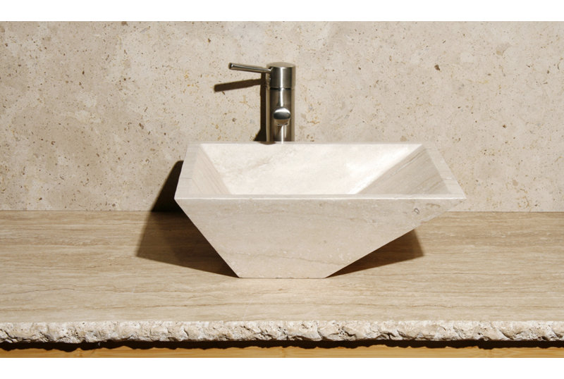 Allstone Group Stone Rectangular Vessel Bathroom Sink Wayfair