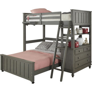 Holly Loft with Full Size Lower Bed by Viv + Rae