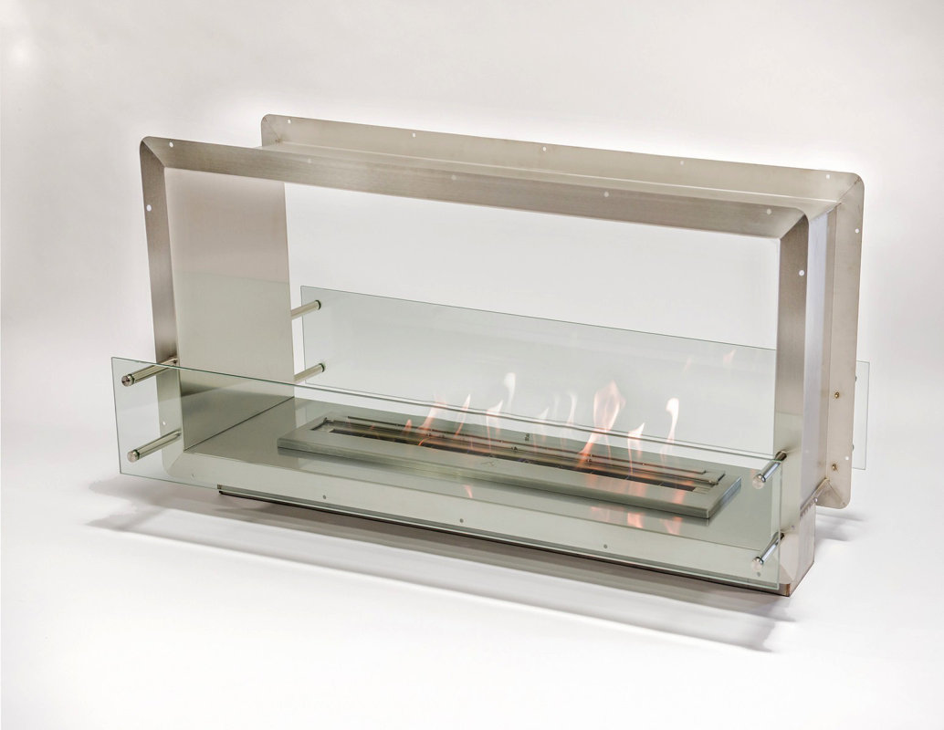 BioFlame Double Sided Ethanol Fireplace & Reviews Wayfair