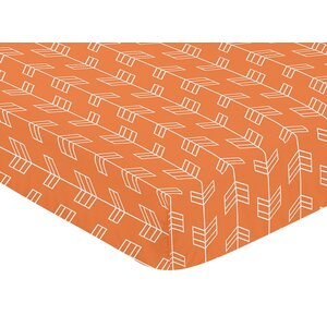 Arrow Fitted Crib Sheet