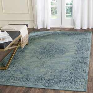 Makenna Turquoise Area Rug