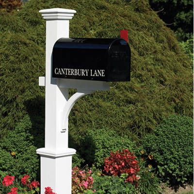 4everproducts Mailbox With Post Included Reviews Wayfair Lazy Hill Farm Post Mounted Mailbox