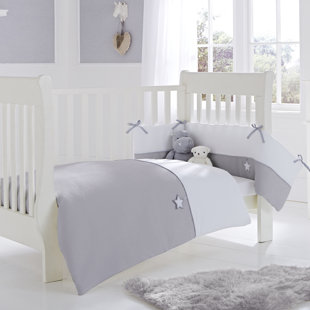 Cot Bedding Sets You Ll Love Wayfair Co Uk Silver Lining 2 Piece Cot Bedding Set