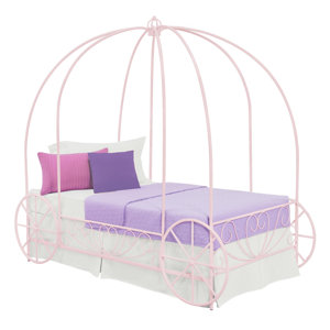 Brandy Twin Canopy Bed