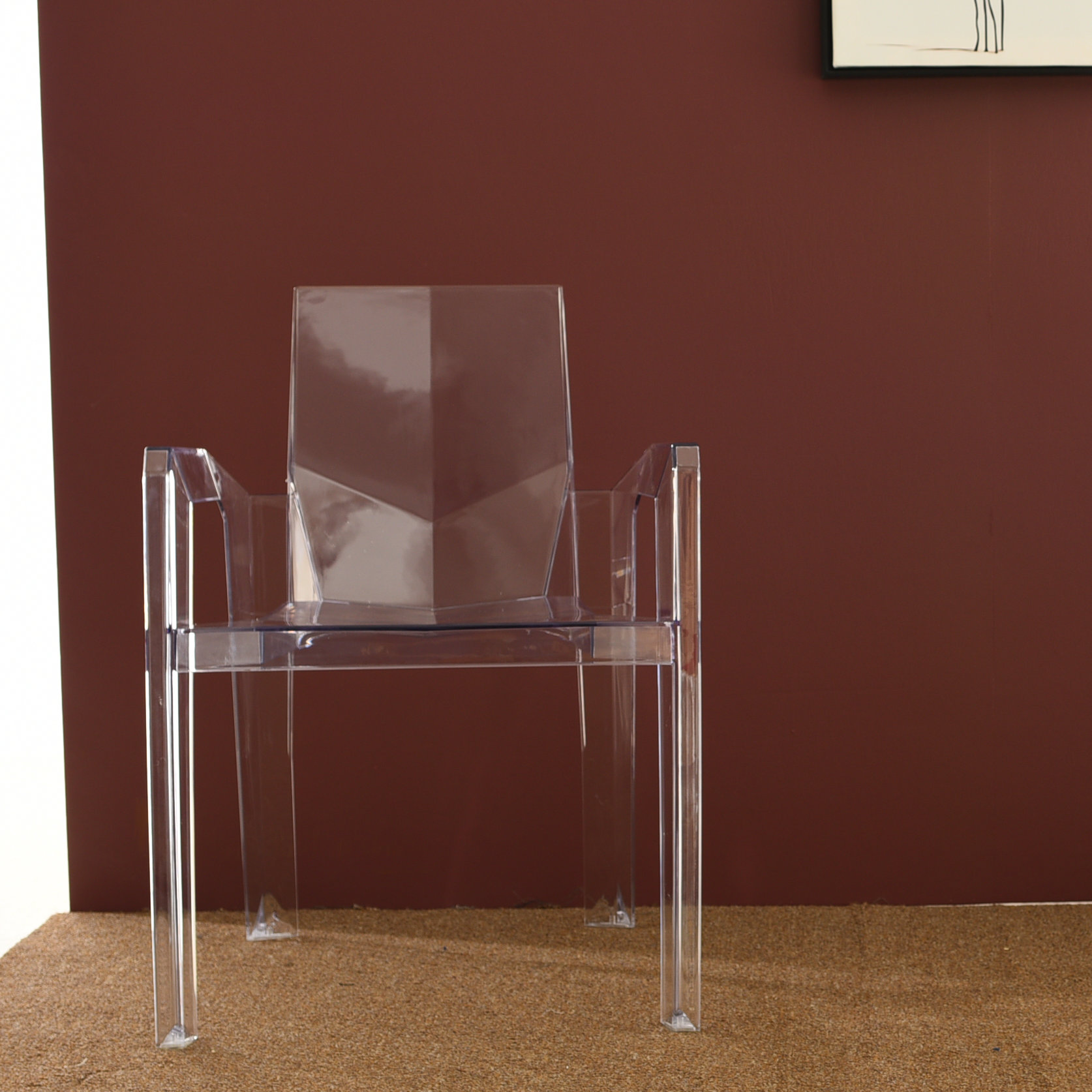 Brayden Studio Stackhouse Transpa Dining Chair Wayfair