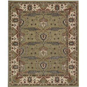 Carthage Hand-Tufted Green Area Rug