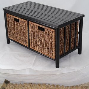 Annapolis Bamboo Storage Bench