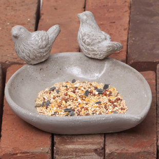Lark Manor Pearman Decorative Bird Tray Feeder Wayfair
