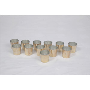6 Pieces Traditional Glass Votive (Set of 6)