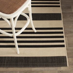 Sophina Black Indoor/Outdoor Area Rug