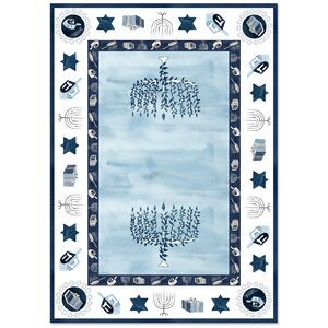 Happy Hanukkah Tablecloth