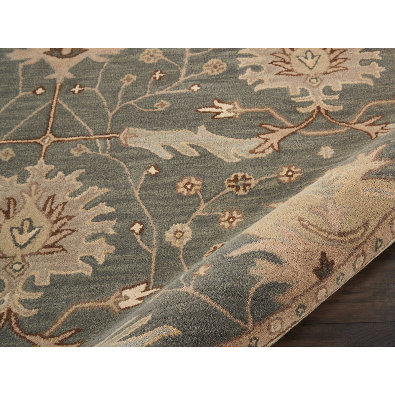 Birch Laneâ„¢ Constance Hand Tufted Wool Blue Area Rug & Reviews