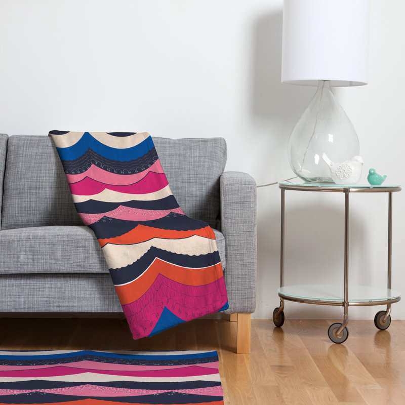Deny Designs Vy La Unwavering Love Throw Blanket & Reviews Wayfair