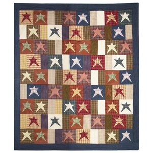 Home Spun Star Cotton Quilt