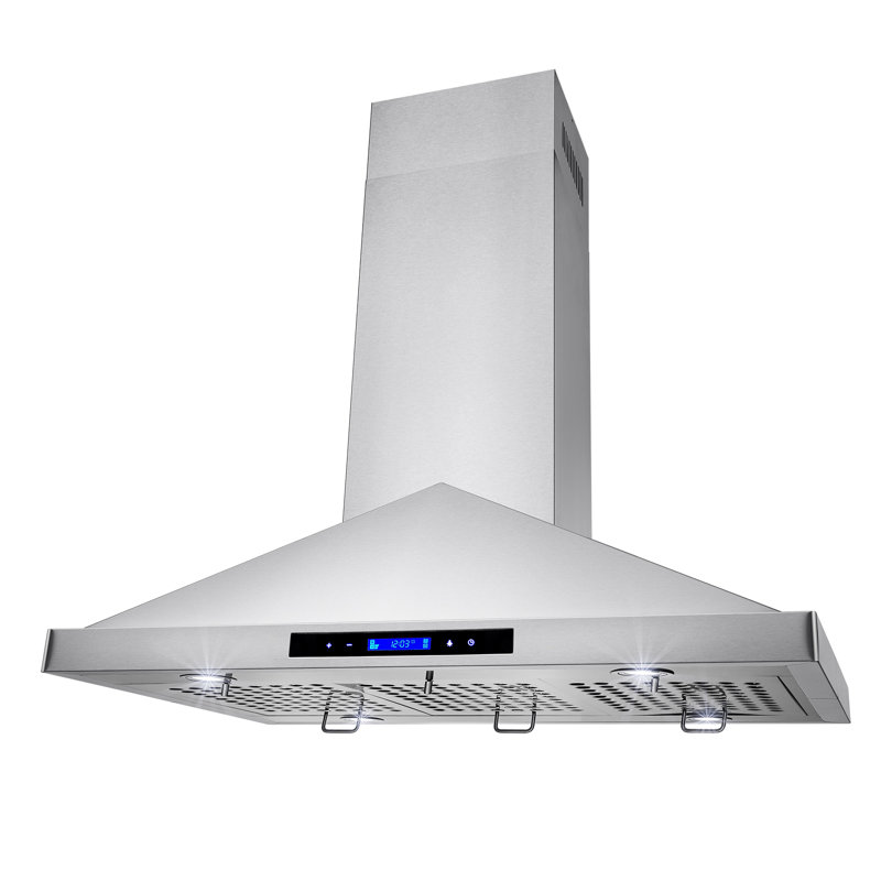 AKDY 36" 400 CFM Convertible Island Range Hood & Reviews Wayfair