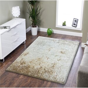 Arriaga Hand Tufted Beige Area Rug