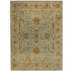 Lidiau00eddia Aqua/Tan Area Rug