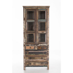 Standvitrine Arra aus Massivholz von dCor design