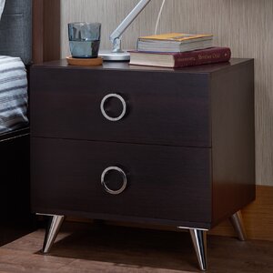 Elms 2 Drawer Nightstand