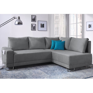Modulares Ecksofa Nicea mit Bettfunktion von Hom..