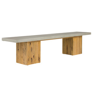 Sitzbank Gladstone aus Holz von Massivum