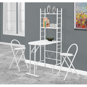 3 Piece Dining Set by Monarch Specialties Inc.